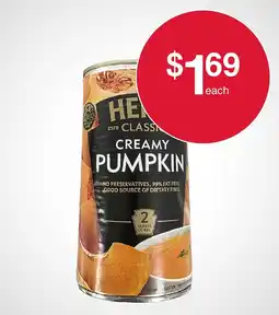 Australian Butchers Store Heinz Classic Creamy Pumpkin offer
