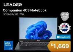 Leader Computers Leader Companion 4C3 Notebook offer