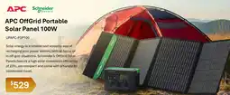 Leader Computers APC OffGrid Portable Solar Panel 100W offer