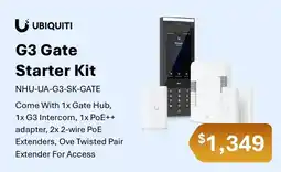 Leader Computers Ubiquiti G3 Gate Starter Kit offer