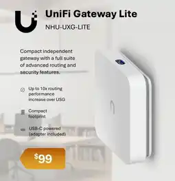 Leader Computers UniFi Gateway Lite offer