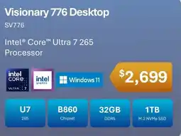 Leader Computers Visionary 776 Desktop offer