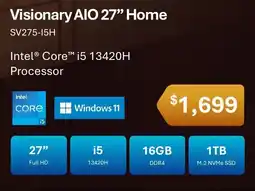 Leader Computers Visionary AIO 27" Home offer