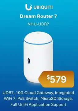 Leader Computers Ubiquiti Dream Router 7 offer