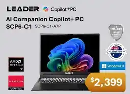 Leader Computers Leader AI Companion Copilot+ PC offer