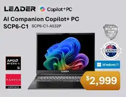 Leader Computers Leader AI Companion Copilot+ PC SCP6-C1-A532P offer