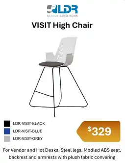 Leader Computers LDR VISIT High Chair offer