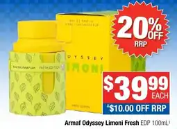 Direct Chemist Outlet Armaf Odyssey Limoni Fresh EDP offer