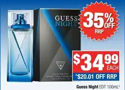 Direct Chemist Outlet Guess Night EDT offer
