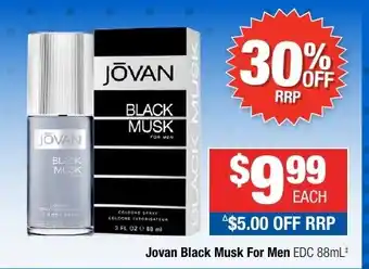 Jovan Black Musk For Men