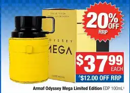 Direct Chemist Outlet Armaf Odyssey Mega Limited Edition EDP offer