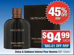 Direct Chemist Outlet Dolce & Gabbana Intenso Pour Homme EDP offer