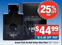 Direct Chemist Outlet Armaf Club De Nuit Urban Man Elixir offer