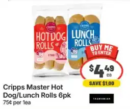 IGA Xpress Cripps Master Hot Dog/Lunch Rolls offer