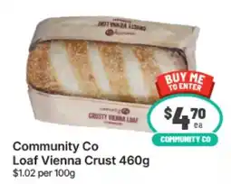 IGA Xpress Community Co Loaf Vienna Crust offer
