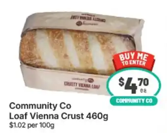 Community Co Loaf Vienna Crust