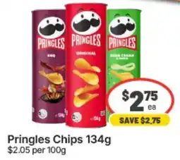 IGA Xpress Pringles Chips offer