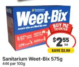 IGA Xpress Sanitarium Weet-Bix offer