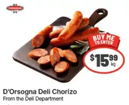 IGA Xpress D'Orsogna Deli Chorizo offer