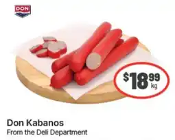 IGA Xpress Don Kabanos offer