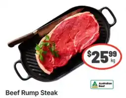 IGA Xpress Beef Rump Steak offer