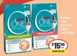 IGA Xpress Purina One Dry Cat Food offer