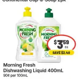 IGA Xpress Morning Fresh Dishwashing Liquid offer