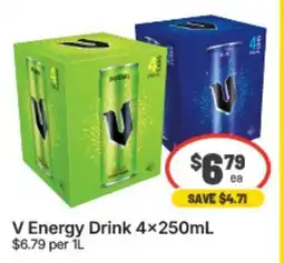 IGA Xpress V Energy Drink offer