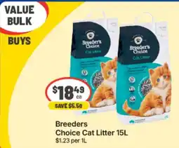 IGA Xpress Breeder's Choice Cat Litter offer