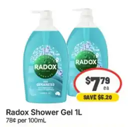 IGA Xpress Radox Shower Gel offer