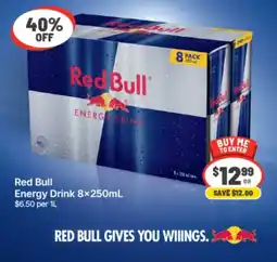 IGA Xpress Red Bull Energy Drink offer