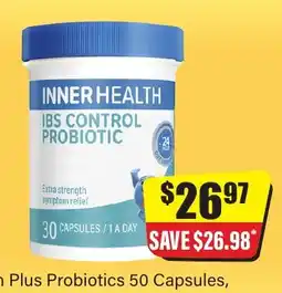 Chemist Discount Centre Inner Health IBS Control Probiotic offer