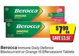 Chemist Discount Centre Berocca Immune Daily Defence offer