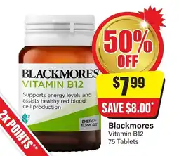 Chemist Discount Centre Blackmores Vitamin B12 offer