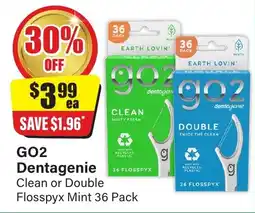 Chemist Discount Centre GO2 Dentagenie Flosspyx offer