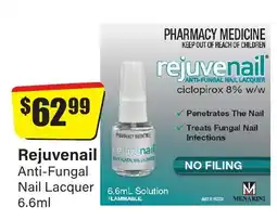 Chemist Discount Centre Rejuvenail Anti-Fungal Nail Lacquer offer