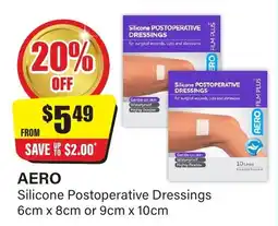 Chemist Discount Centre Aero Silicone Postoperative Dressings offer