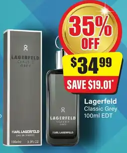 Chemist Discount Centre Lagerfeld Classic Grey offer