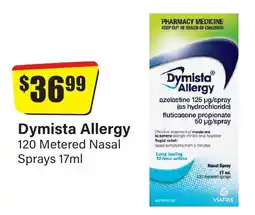 Chemist Discount Centre Dymista Allergy offer