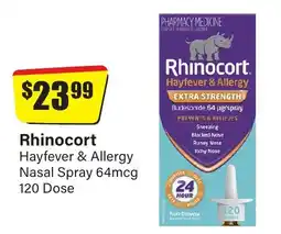 Chemist Discount Centre Rhinocort Hayfever & Allergy Nasal Spray offer