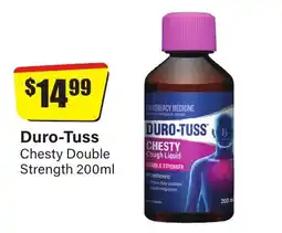 Chemist Discount Centre Duro-Tuss Chesty Double Strength offer