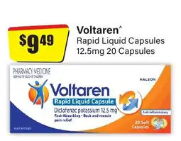 Chemist Discount Centre Voltaren Rapid Liquid Capsules offer