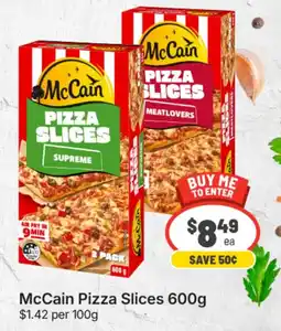 IGA Xpress McCain Pizza Slices offer