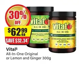 Chemist Discount Centre Vital All-In-One Original or Lemon and Ginger offer
