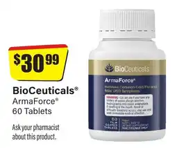 Chemist Discount Centre BioCeuticals ArmaForce offer