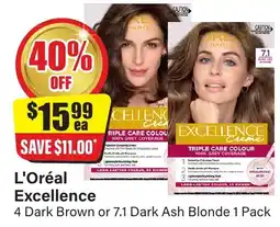 Chemist Discount Centre L'Oréal Excellence offer