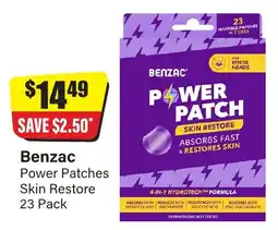 Chemist Discount Centre Benzac Power Patches Skin Restore offer