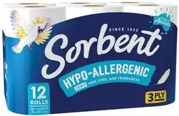 IGA Sorbent 3 Ply Toilet Tissue Selected Varieties offer