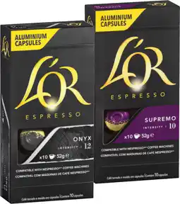 IGA L’OR Espresso Coffee Capsules Selected Varieties offer