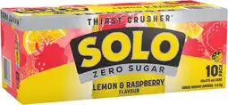 IGA Solo Lemon Raspberry offer